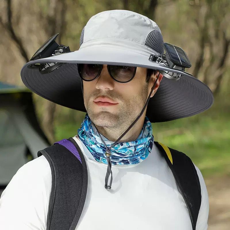 Brims - Solar Powered Fan Hat