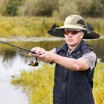 Brims - Solar Powered Fan Hat